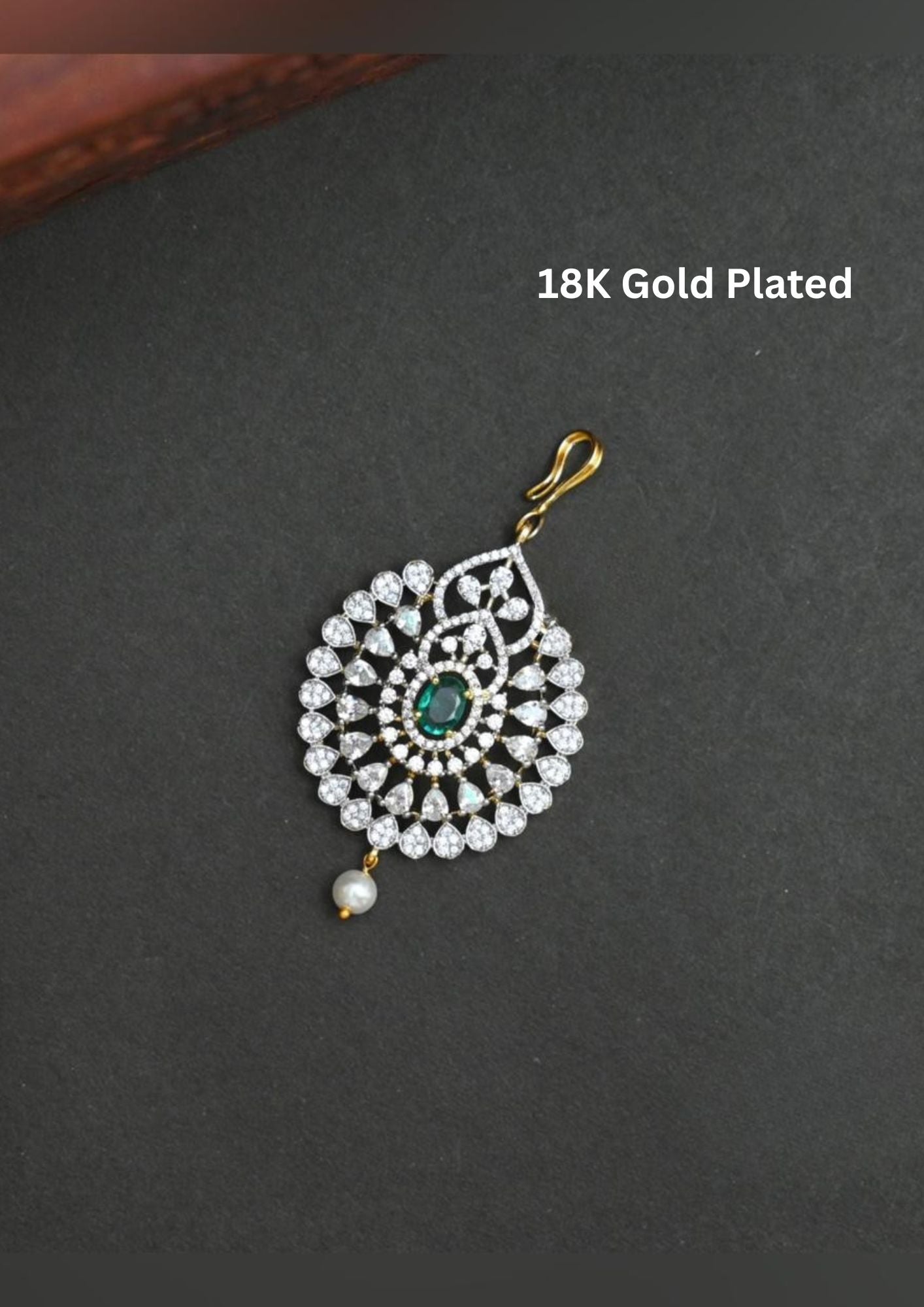 American diamond stones mangtikka