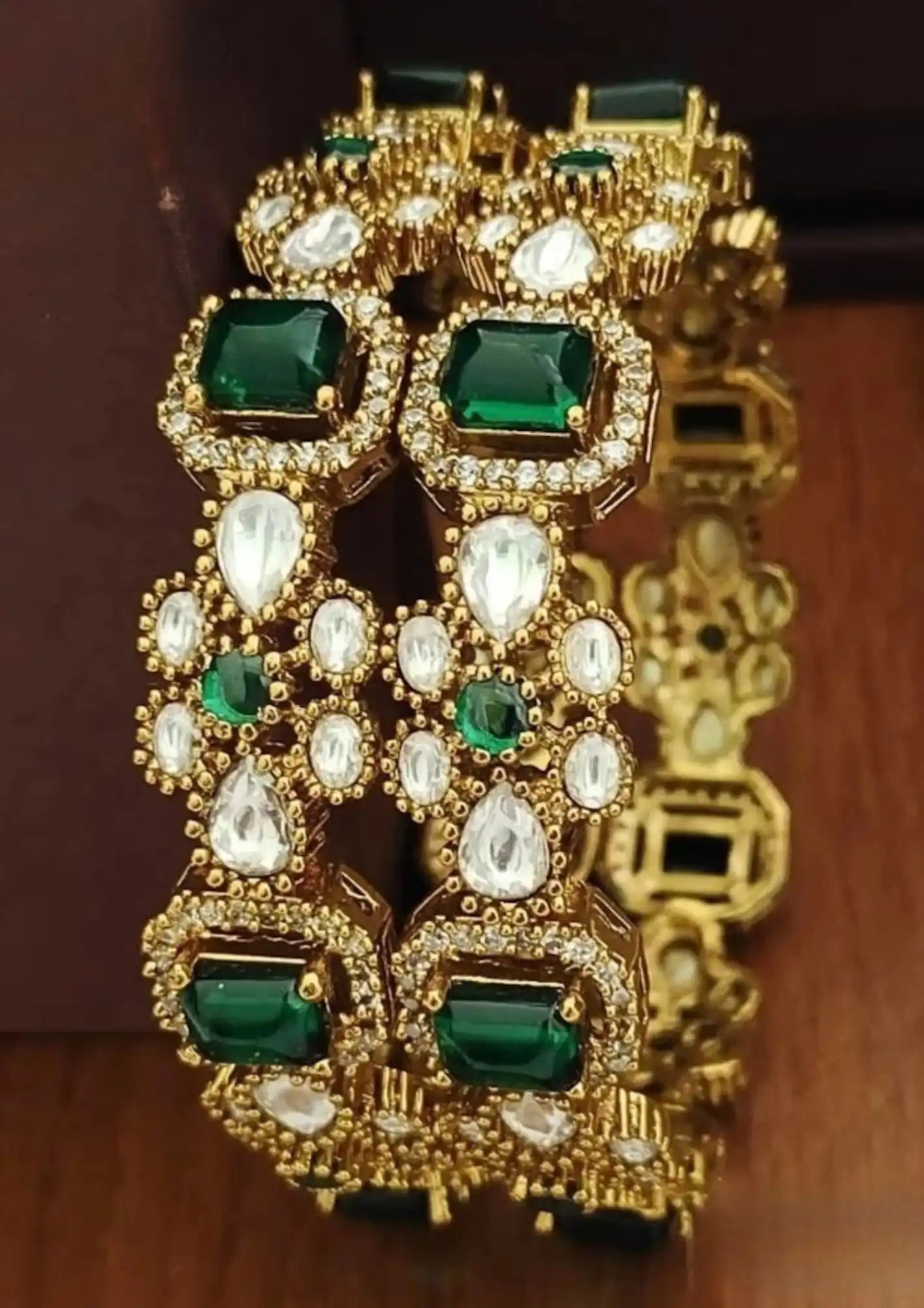 Victorian  gold plated bangles