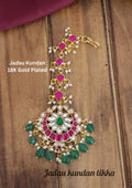 Jadau kundan 18k Gold plated Mangtikka