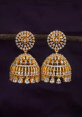 American diamond stone earrings