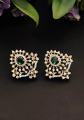 American diamond stone Earrings