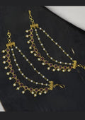Kundan Gold Plated Earchains