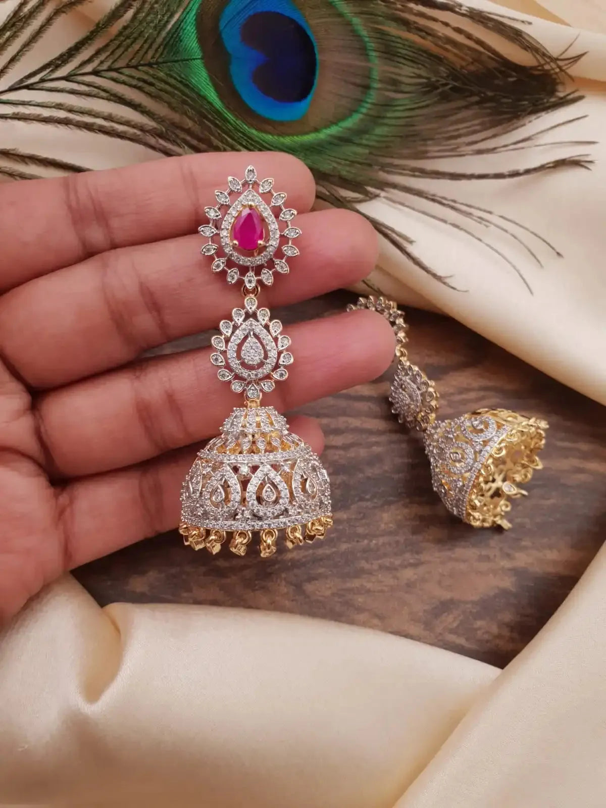 American diamond stones jumkha