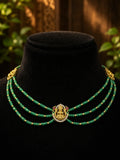 Laxmi choker with CZ beads